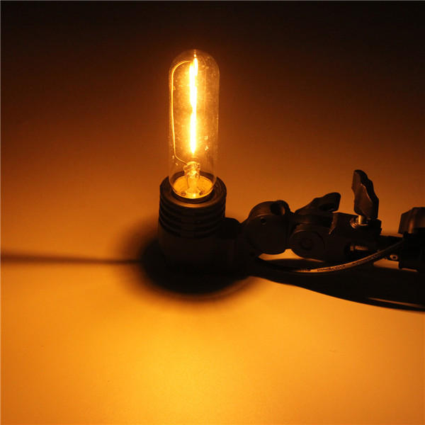 E27 2W LED COB Filament Light Bulb Edison Vintage Retro Lamp AC 220V