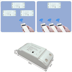 WiFi Smart On-off Device Mobile Phone Wireless Remote Control Timer Switch Works with Alexa Google Home