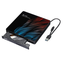 USB-C External Optical Drive Type-C USB3.0 DVD Burner DVD-RW Player Writer Rewriter Support 2MB Data Transfer for PC Laptop Computer