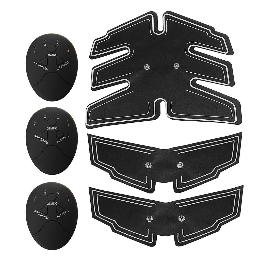 12V Men Women Abdominal Muscle Exerciser + Arm Muscle Exerciser Fitness Muscle Trainer