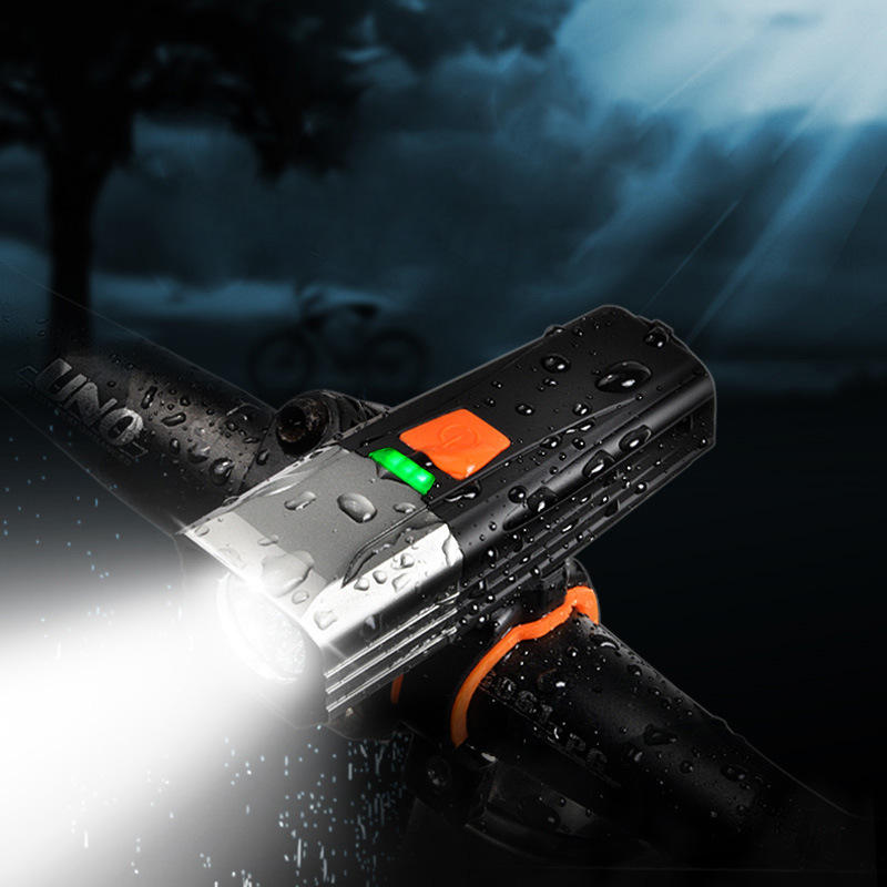 900 Lumens Bicycle Headlight USB Rechargeable 5 Modes Waterproof Bike Light