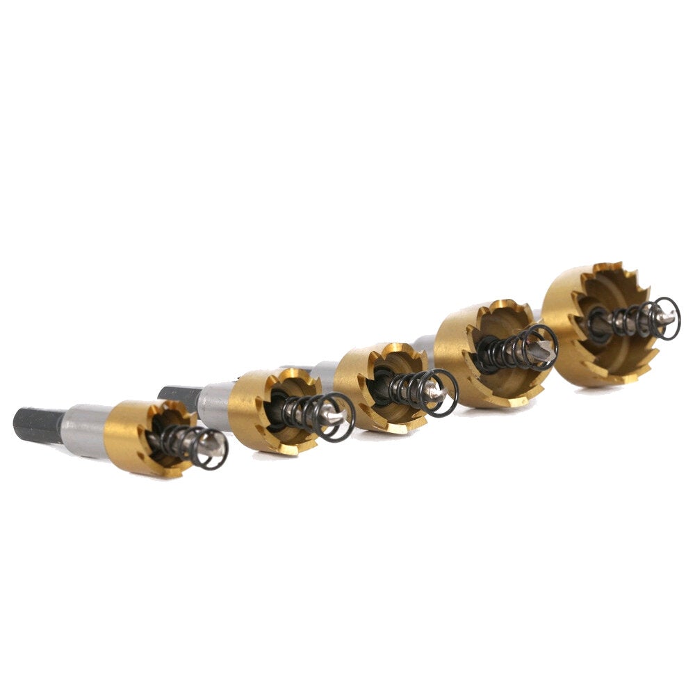 HSS Reaming Aluminum Alloy Drilling Set Titanium-plated High Speed Hole Opener
