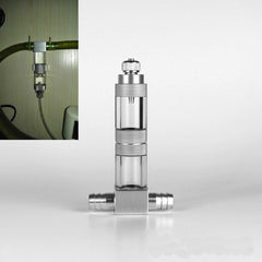 4in1 Aquarium Aluminum Bubble Counter Check Valve for Co2 Diffuser Regulators