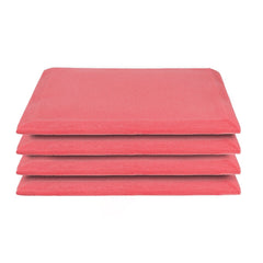 4PCS Sound-Absorbing Cotton Foam Acoustic Panel KTV Studio with Adhesive Sticker
