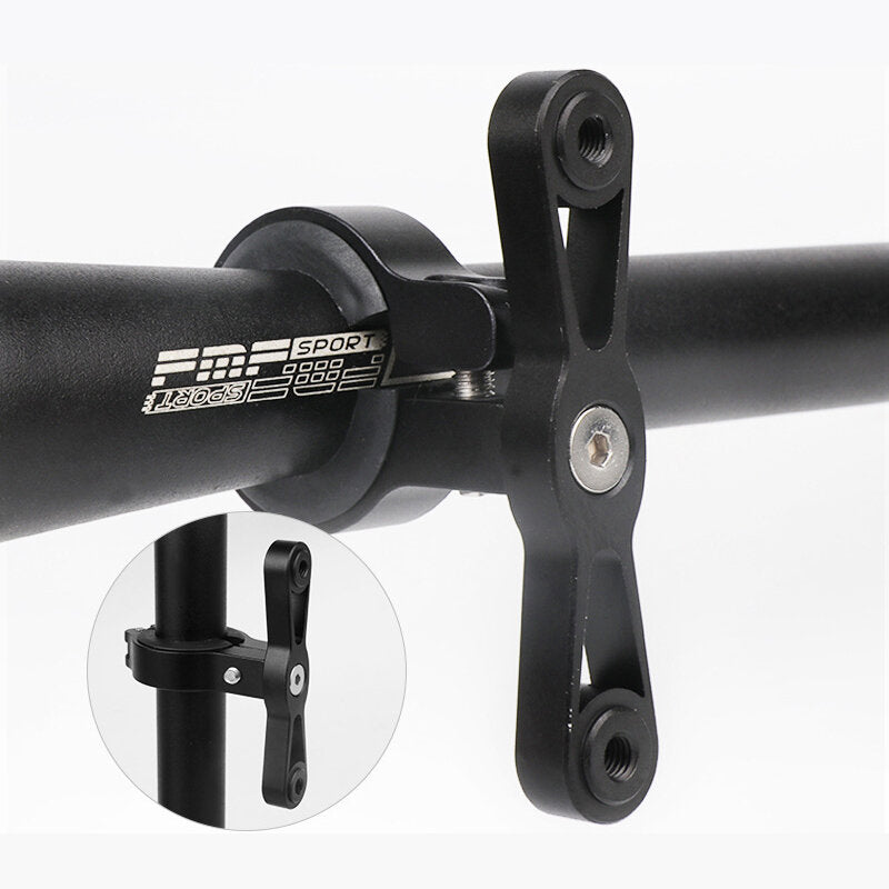 3-Colors Adjustable Aluminum Alloy Bicycle Bottle Cage Adapter for Bike Handlebar Seatpost