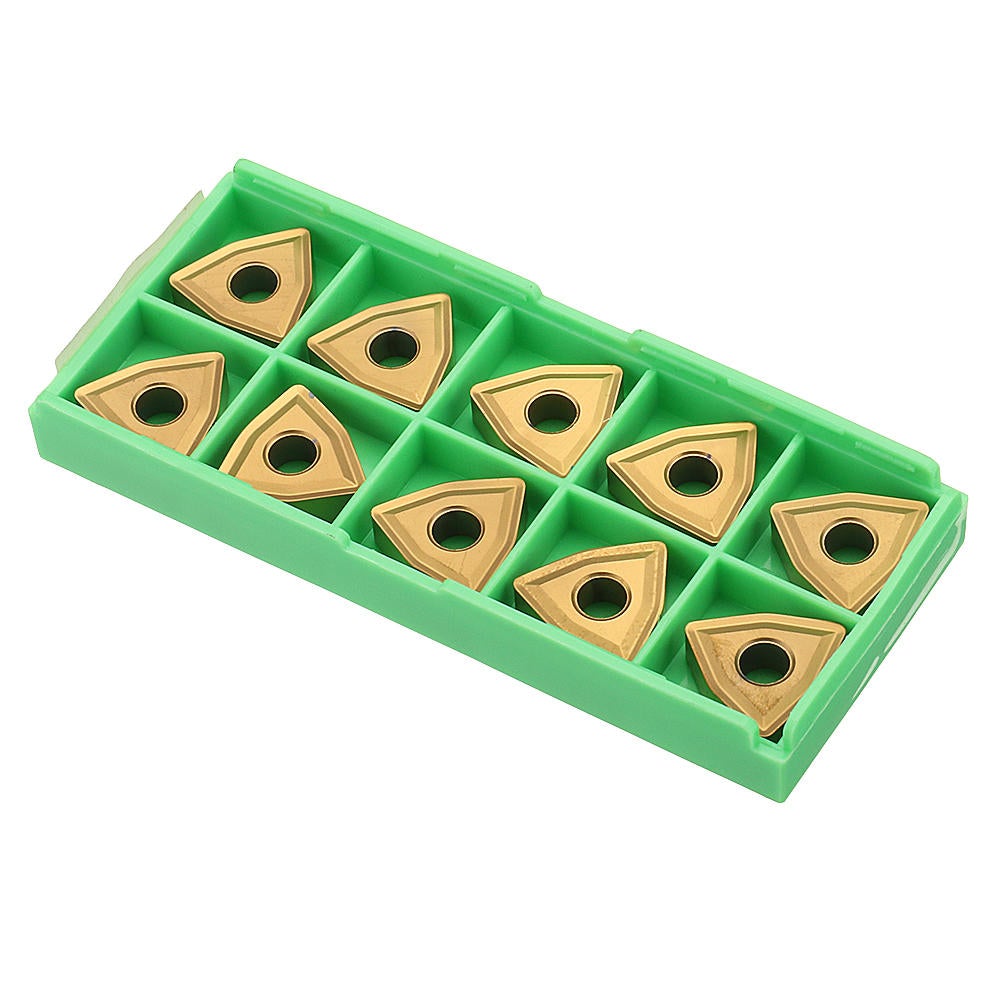 10pcs WNMG080408 MS CVD Carbide Insert Turning Tool for DWLNR/L PWLNR/L
