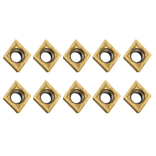 10Pcs Carbide Inserts for Lathe SCLCR Turning Tool