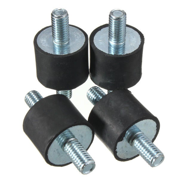 4pcs M10 40x30mm Rubber Shock Absorber Vibration Mounts