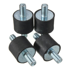 4pcs M10 40x30mm Rubber Shock Absorber Vibration Mounts