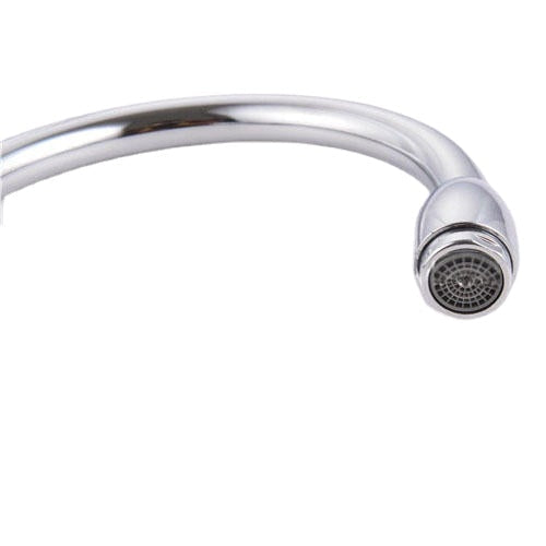 Red-crowned Crane Single Hole Hot and Cold High Curved Basin Kitchen Faucet