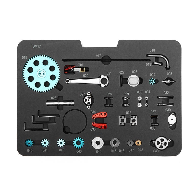 Car Model Single Cylinder Engine Aluminum Alloy Model Gift Collection Toys