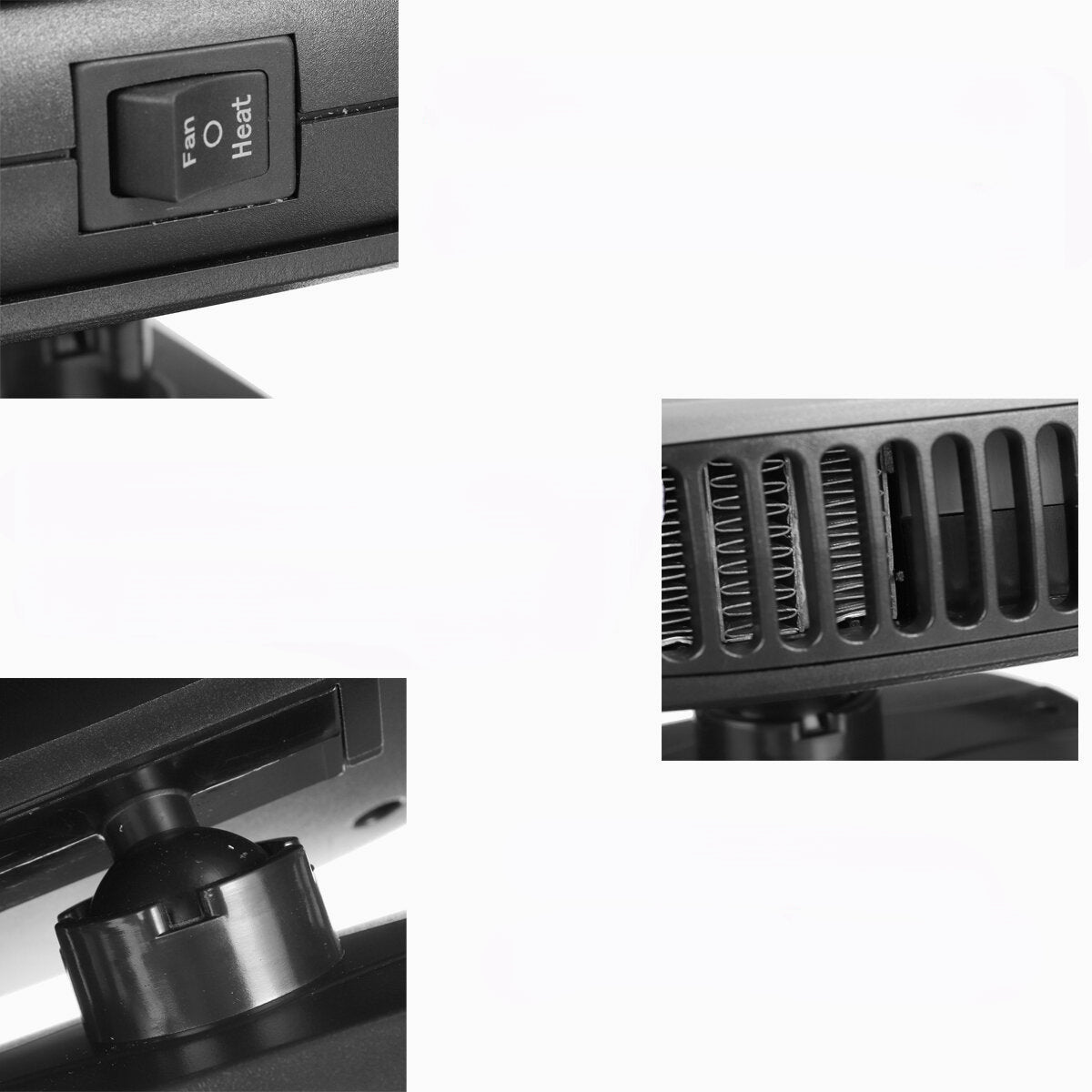 12V Electric Car Heater DC Heating Fan Defroster Demister Vehicle Fan
