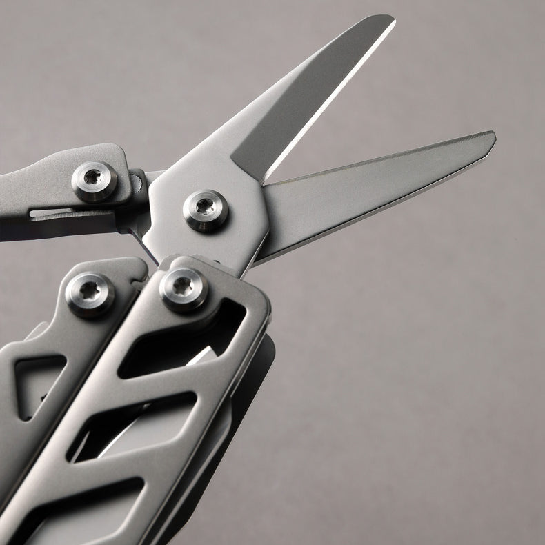 Folding Blade Knife Outdoor Tools Hand Set 16 IN 1 Multi-Tool Pliers Screwdrivers Can Opener Camping