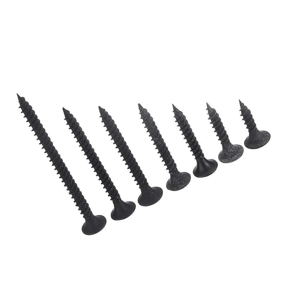 220Pcs/Set M3.5 Carbon Steel Flat Countersunk Head Cross Woodworking Screws Self Tapping Wood Screw Kit