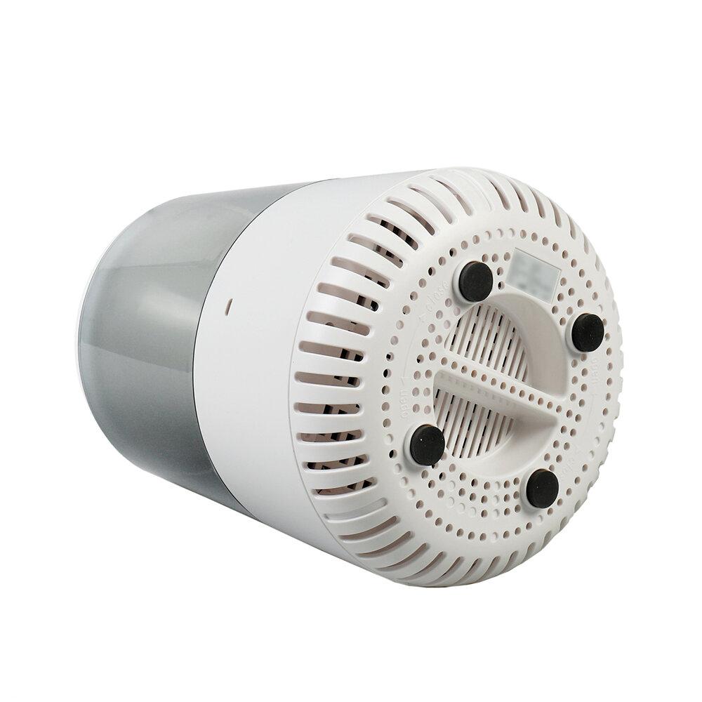 Telescopic Shaking Fan Stand Pedestal Fan Deaktop Cooling Fan 3 Gear Wind Speed 4000mAh Battery Life Low Noise for Home Office