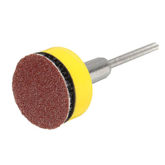 1 Inch Loop Sanding Pad with 100pcs 25mm Sandpaper 100 180 240 1500 3000 Grit Sanding Abrasive Disc