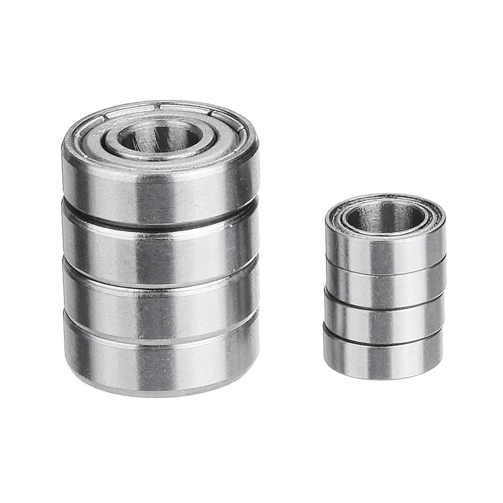 10pcs Bearing I.D 5mm Steel Double Shielded Miniature Deep Groove Ball Bearing