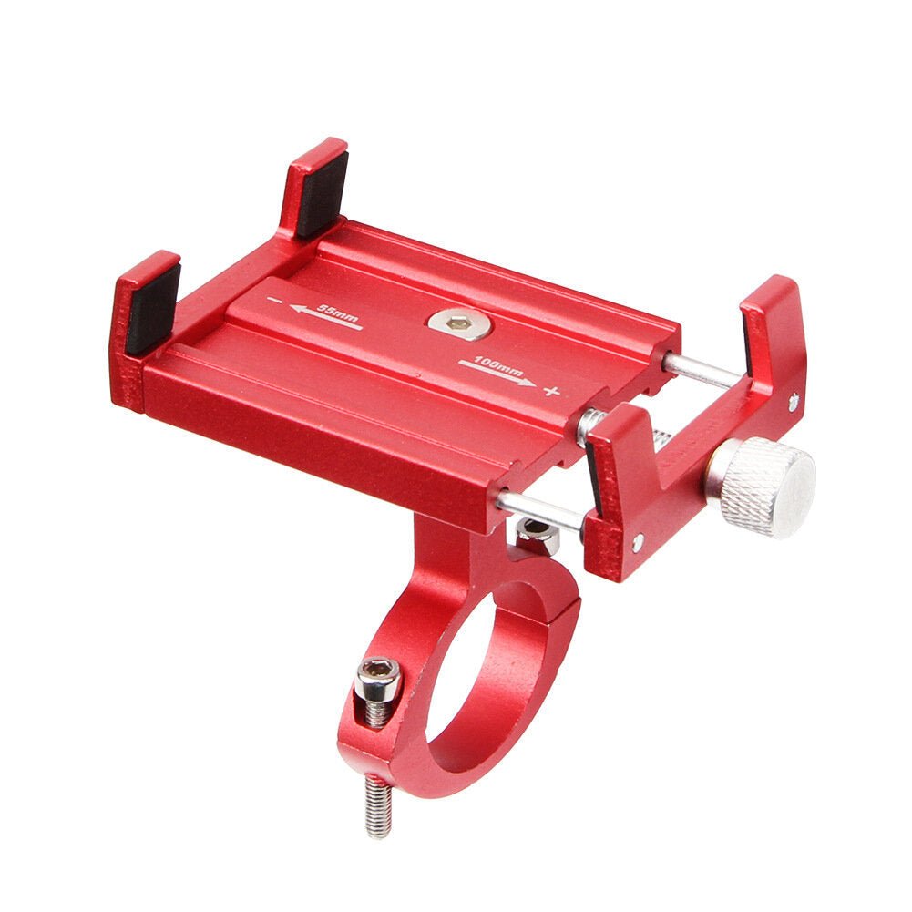 Adjustable Bicycle Phone Holder GPS Bracket MTB Mountain Bike Handlebar Anti-Slip Stand for 3.5" to 6.2" Phones11