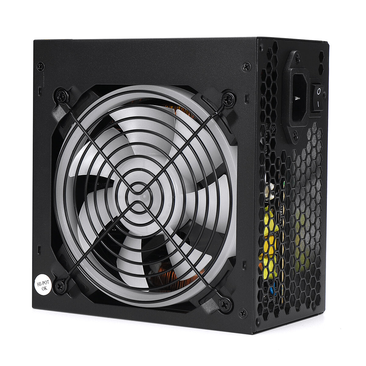 1200W 12V PFC Desktop Gaming PC Power Supply 8PIN + 2x6PIN Silent Fan with LED Light
