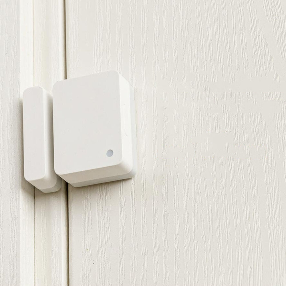 Smart Door & Window Sensor 2 with Light Detection Bluetooth 5.1 APP Opening/Closing Records Overtime Unclosed Reminder Work with Multimode Gateway