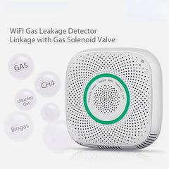 Smart Home Gas Detector WIFI Voice Prompt Gas Sensor for Alarm System