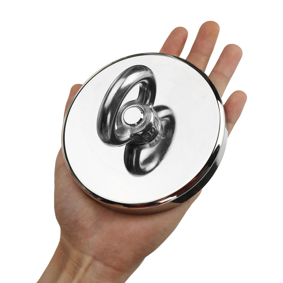 500kg 120mm Neodymium Recovery Magnet with 20M Rope Fishing Sea Treasure Hunting Magnet