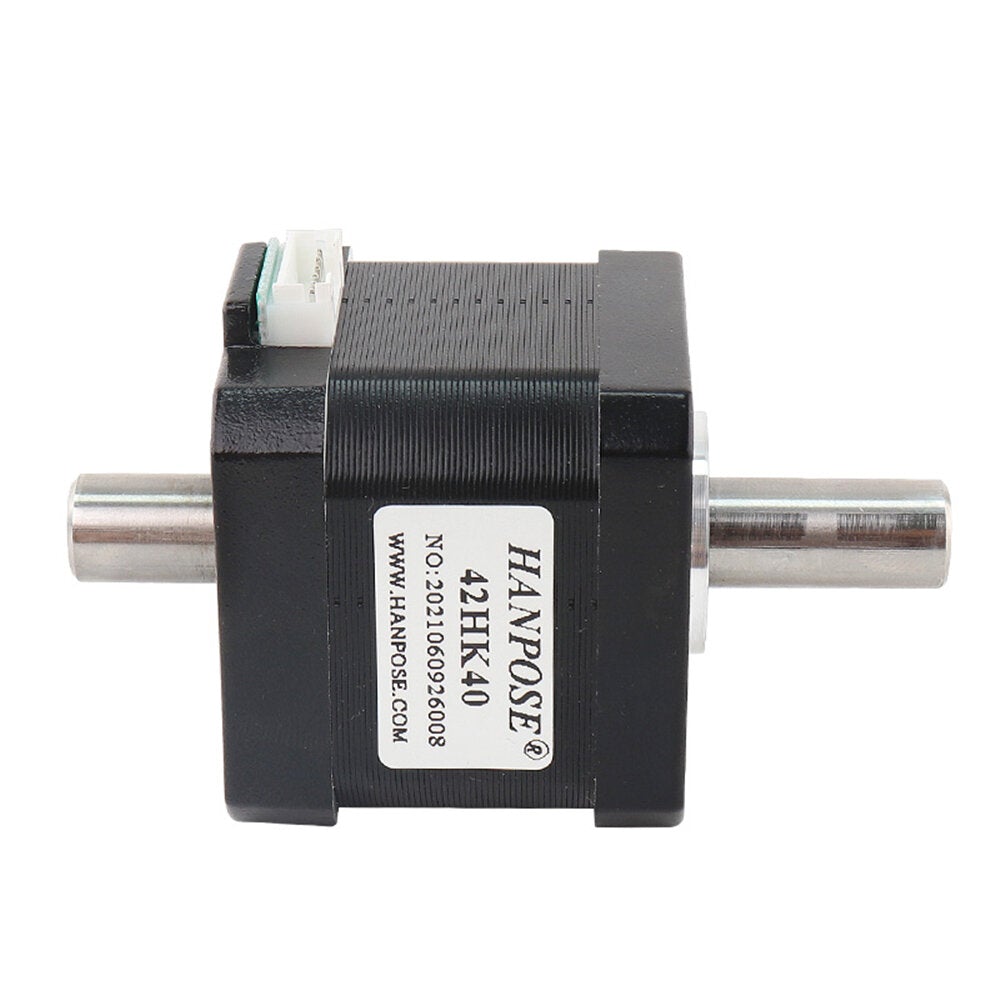 Double Shaft 42 Motor 4-lead Hollow Biaxial Motor for CNC Router Engraving Milling Machine