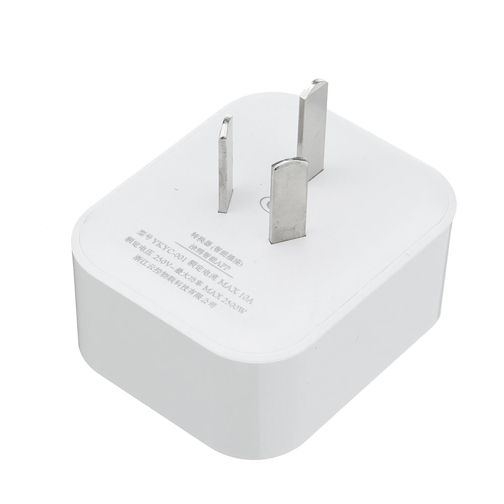 WiFi Smart Socket Power Plug Mobile APP Remote Control Works with Amazon Alexa Google Home Energy Monitor No Hub Required