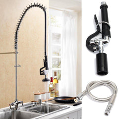 Kitchen Pre-Rinse Faucet Tap Spray Head Sprayer with Flexible Hose