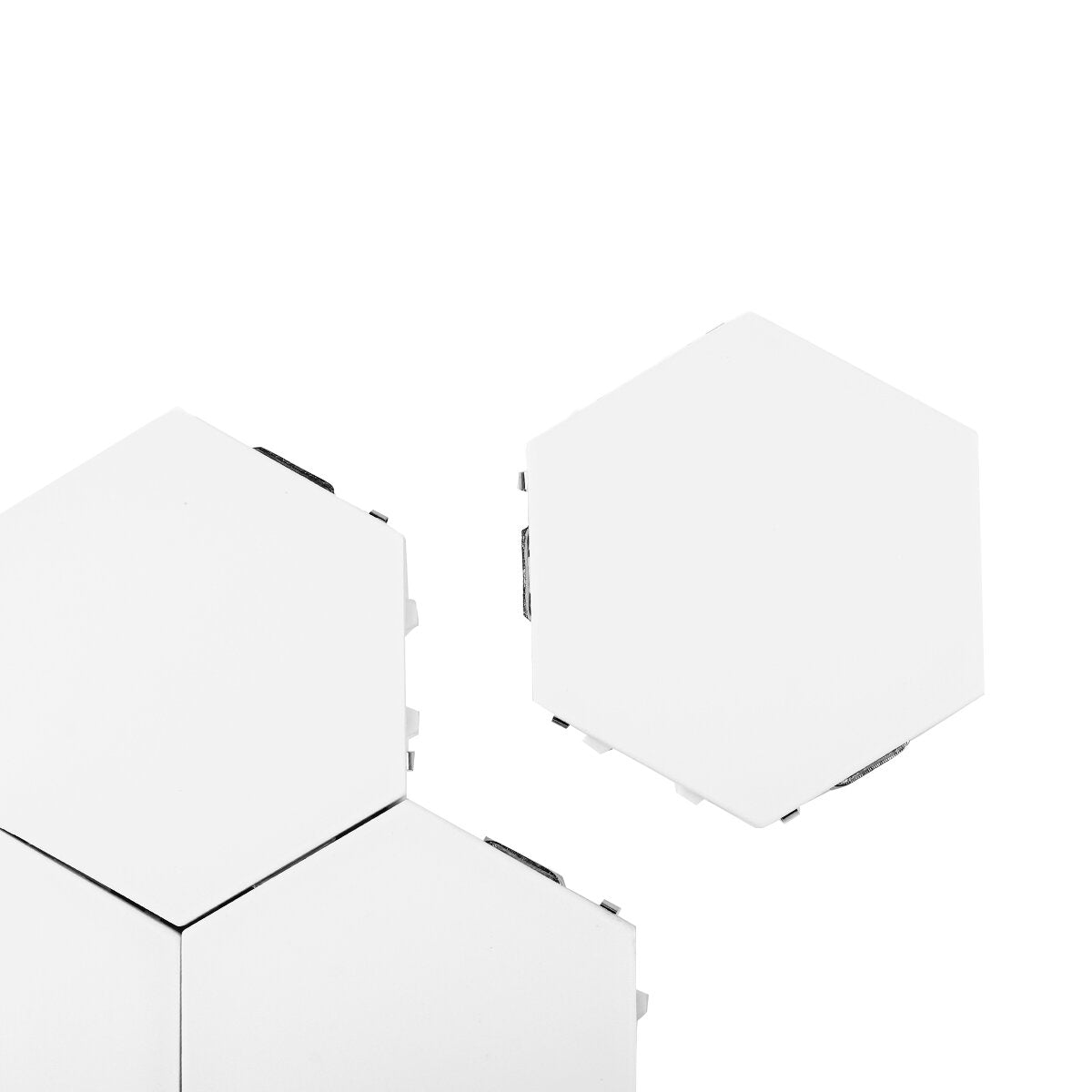 4x Modular LED Touch Wall Lamp Hexagonal Honeycomb Magnetic Quantum Night Light