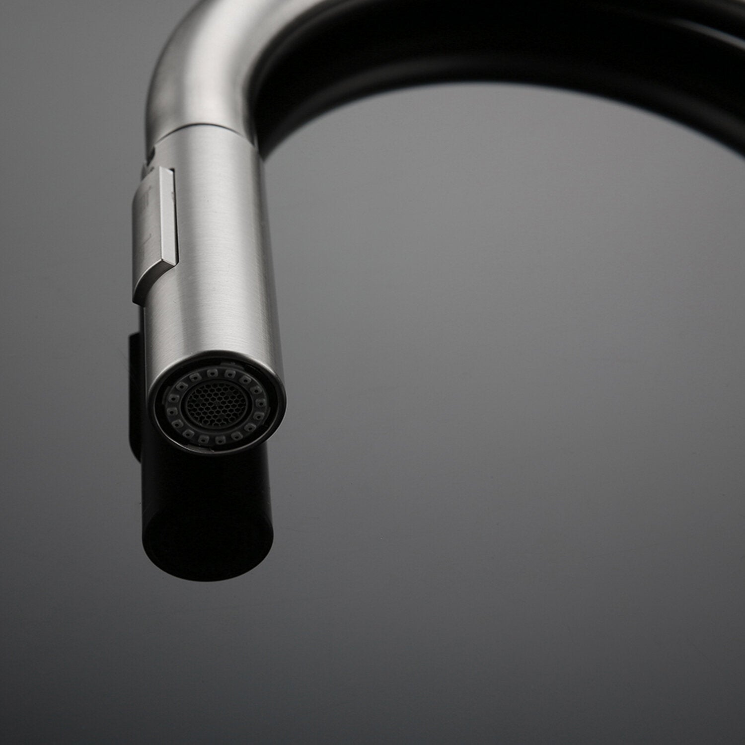 Pull Out Kitchen Faucet 304 Stainless Steel Tap Swivel 360 Degree Splash Proof Sink Hot And Cold Mixer