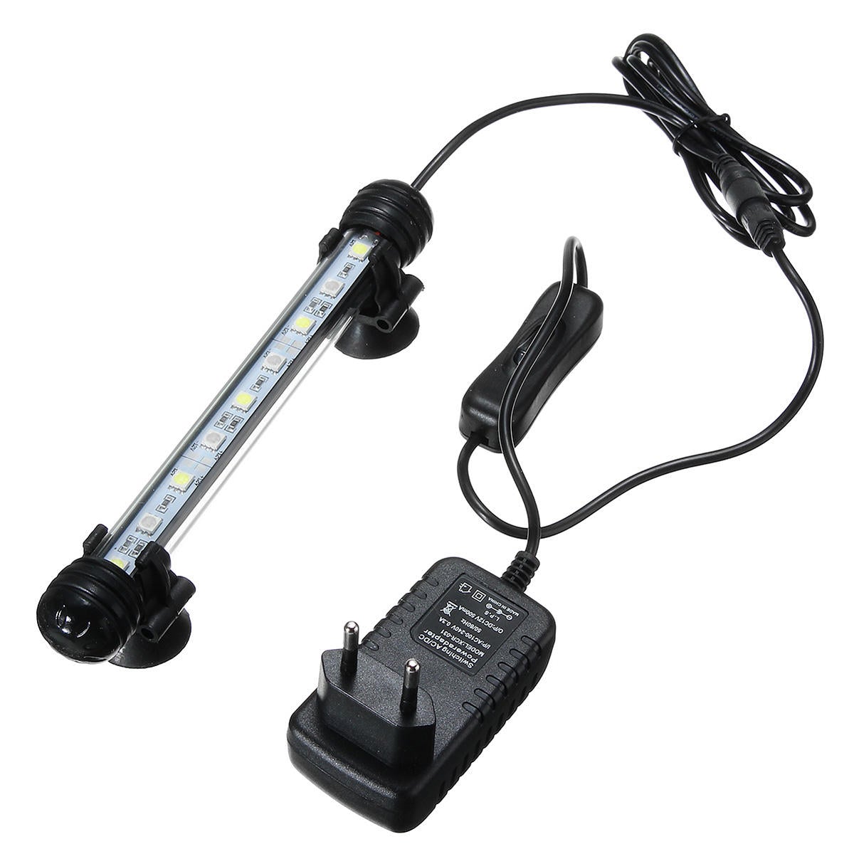 18cm 2.5W LED Aquarium Light Fish Tank Submersible Light Strip Light Fish Tank