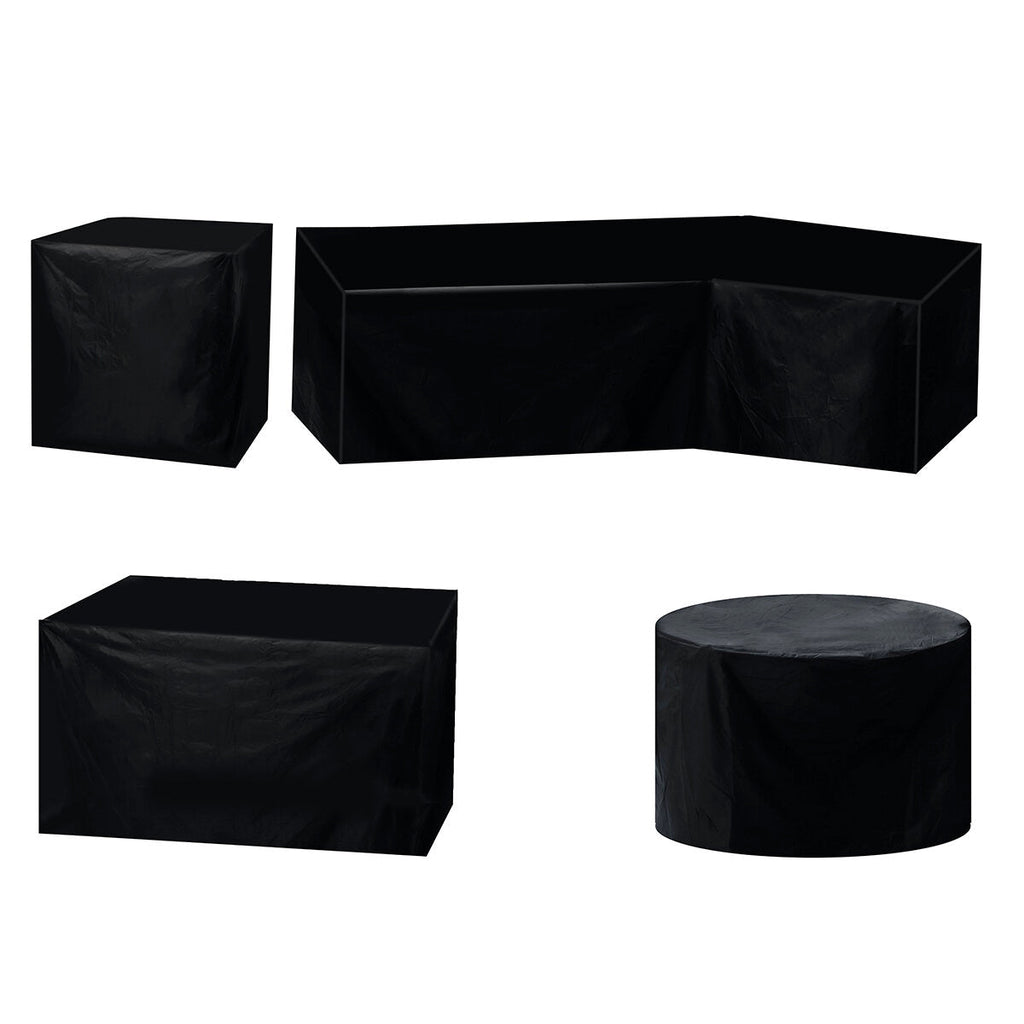 190T Garden Furniture Covers Waterproof Outdoor Rain Snow Chair Sofa Protection