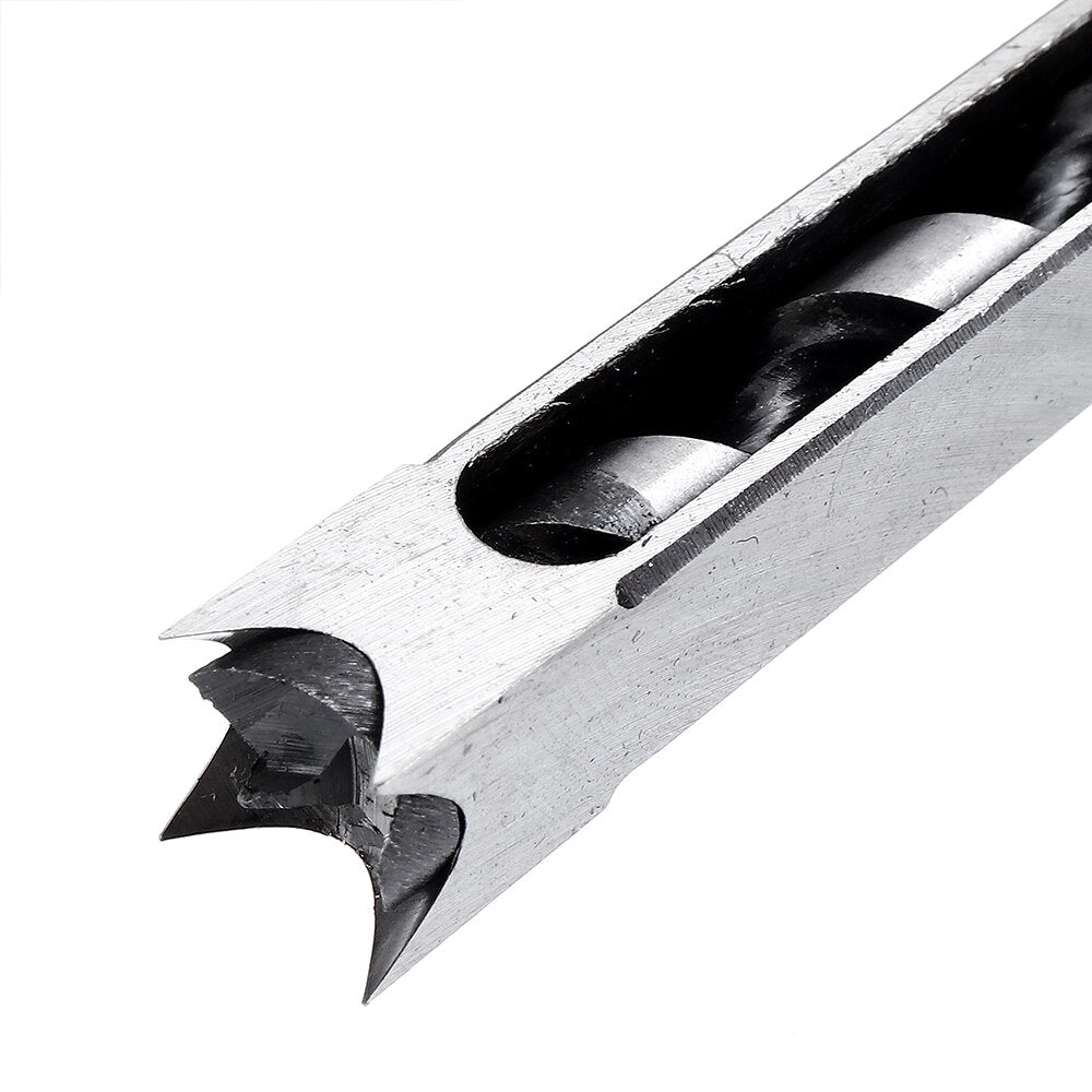 6-22mm Woodworking Square Hole Drill Bit Mortising Chisel Tenon