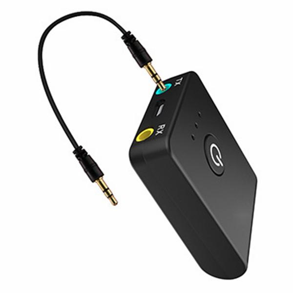 Black Vehicle Home Bluetooth Supporting 4.2 A2DP AVRCP Transmitter