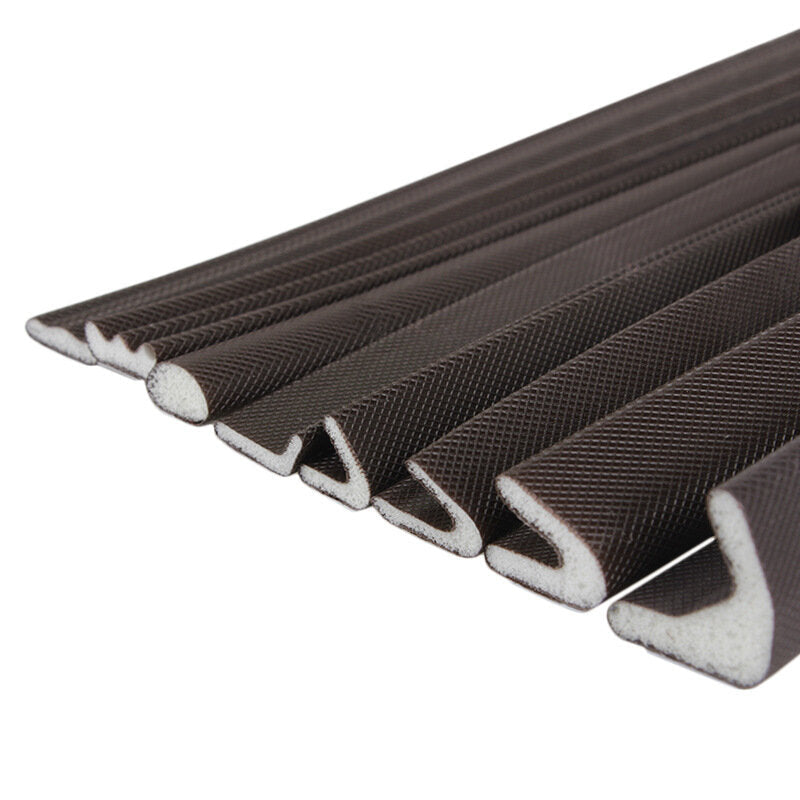 5m Self Adhesive Soundproof Foam Door Window Seal Acoustic V Type Sealing Strip Weather Stripping Gap Filler