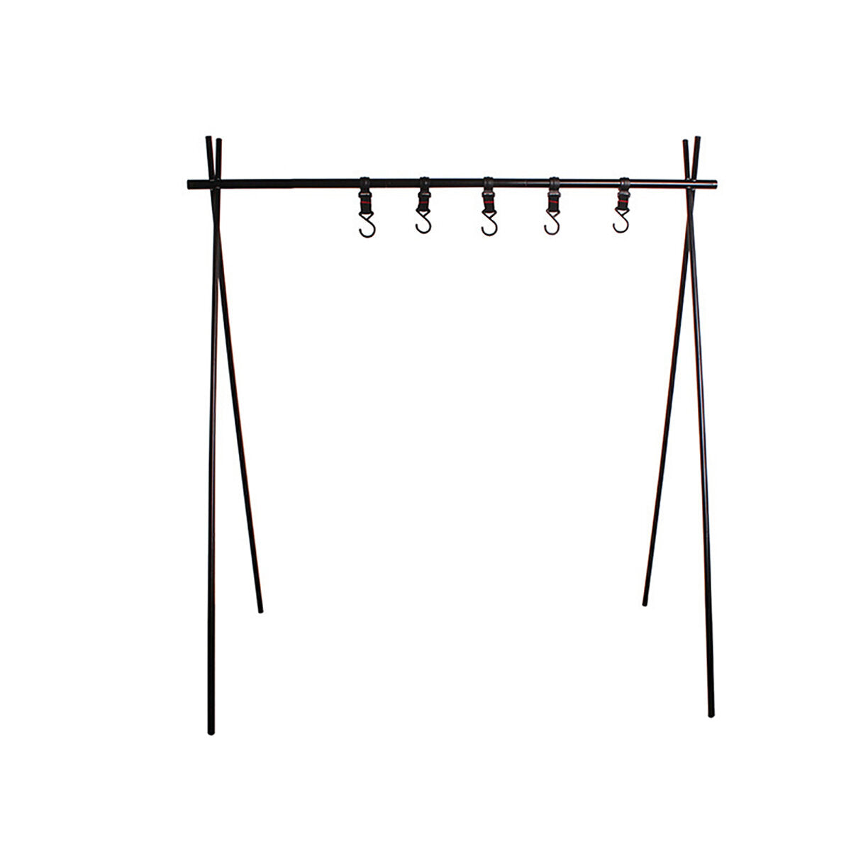 Ultralight Hanging Rack Folding Cookware Storage Triangle Racks Clothes Shelf Up to 8kg Outdoor Camping Picnic Travel