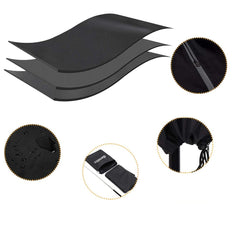 Parasol Umbrella Cover Anti-UV Dust-proof Waterproof Polyester Protective Cover for Cantilever Garden Patio