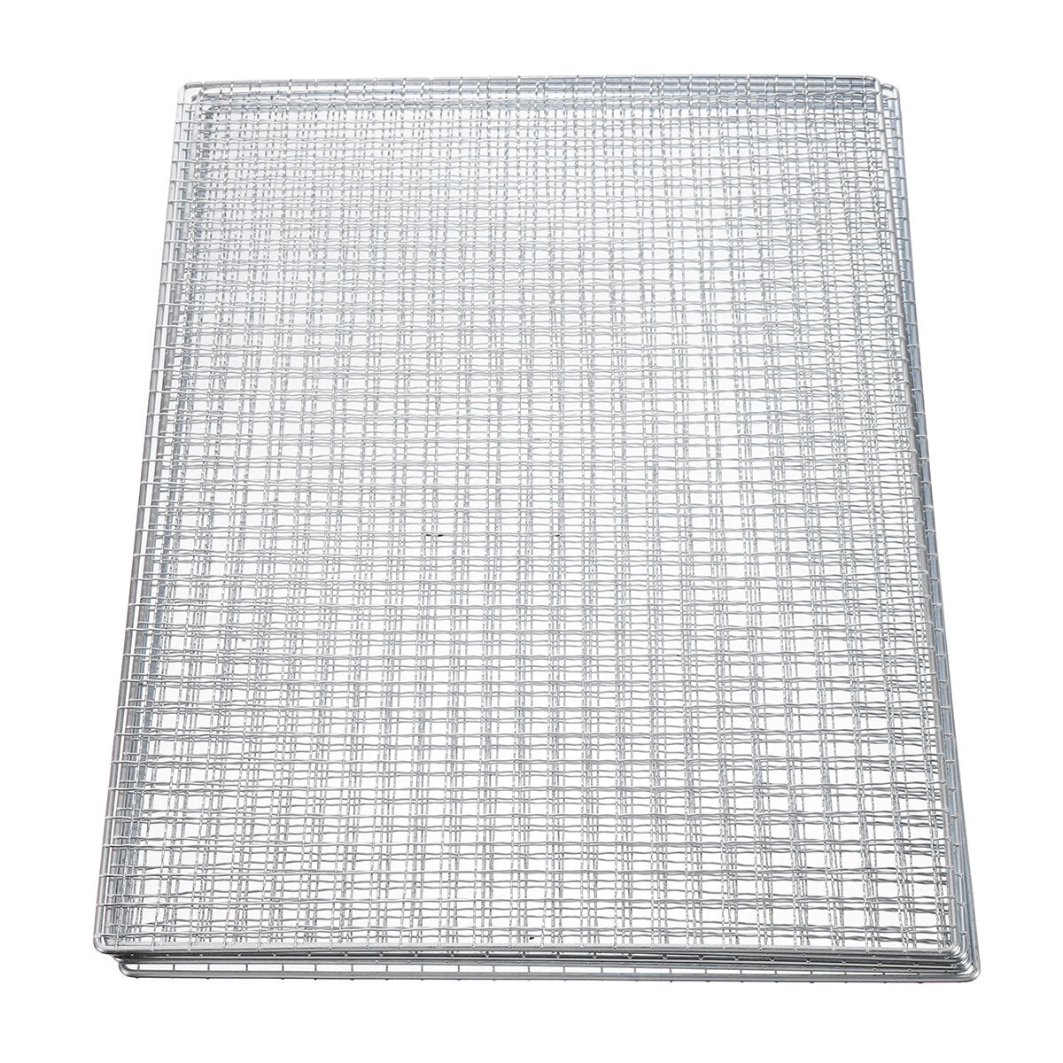5Pcs/Set BBQ Grill Net Fish Vegetable Barbecue Steel Grid Grilling Cooking Tools
