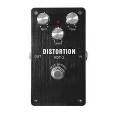 Distortion Electric Guitar Effect Pedal Aluminum Alloy Housing True Bypass
