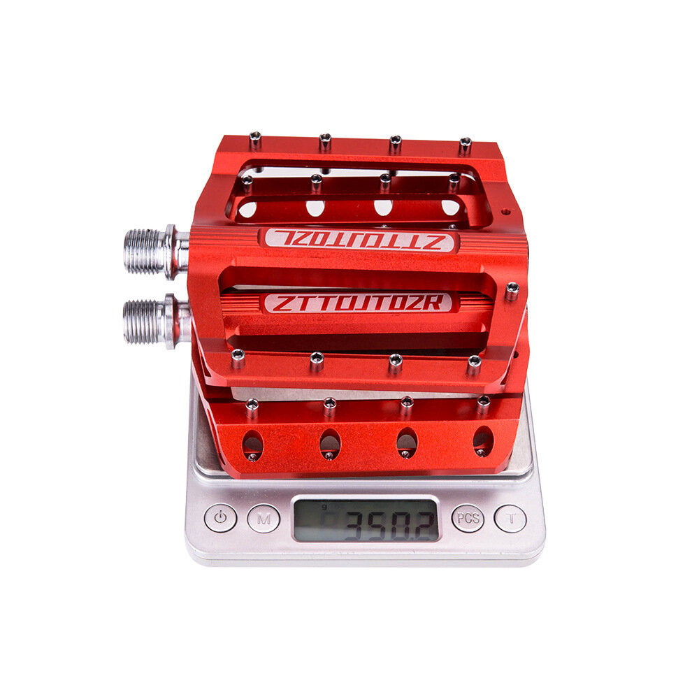 Mountain Bike Pedals Aluminum Alloy Anti-slip Perlin Bearing 1 Pair