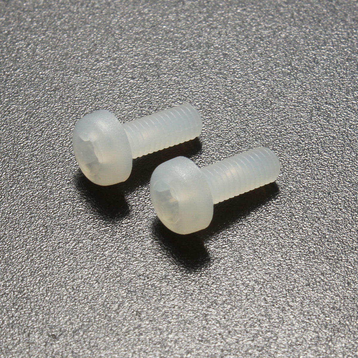 M3NP2 50Pcs M3 White Round Pillips Pan Head Plastic Nylon Screw Bolt 5/6/8/10/12/15/20/25mm Length