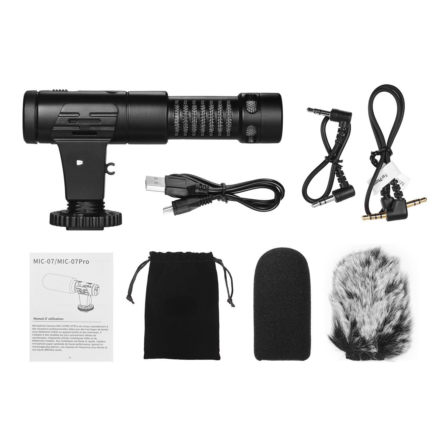 Metal Super-cardioid Directional Video Microphone