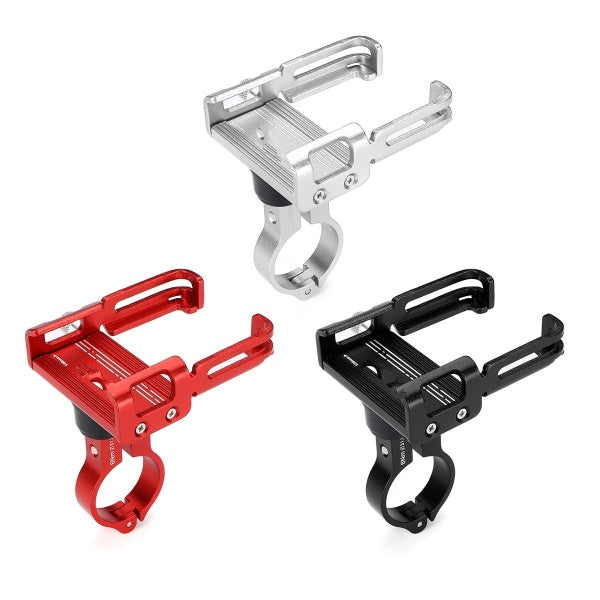 360° Aluminum Motorcycle MTB Bicycle Bike Handlebar Phone Holder Phone Mount GPS Holder