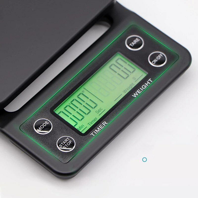 Electronic Coffee Timing Scale Weighing Countdown for Kitchen