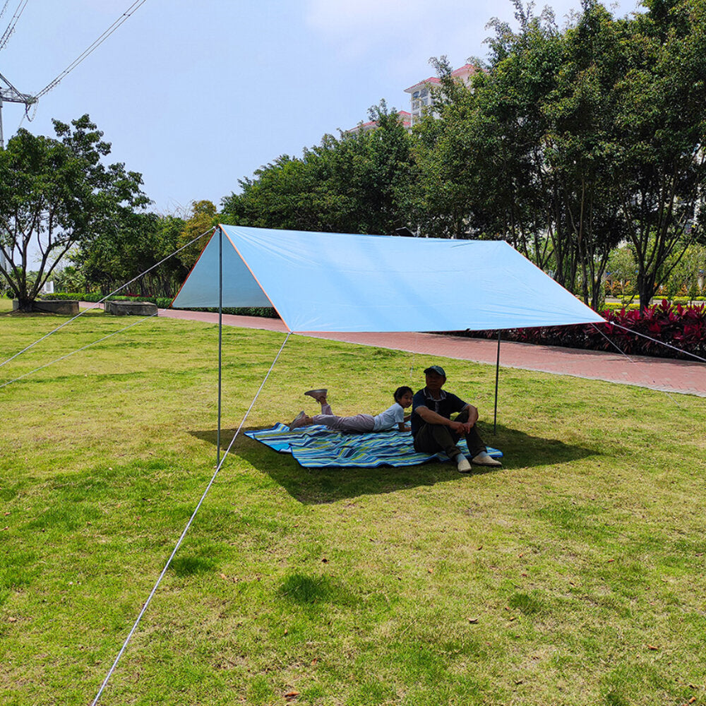Top Lander 3x4m Sun Shelter Waterproof Awning Tarp Tent Ultralight Garden Canopy Outdoor Camping Hammock Beach