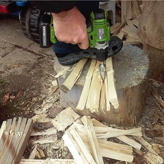 32-45mm Kindling Firewood Splitter Drill Bit Split Wood for Electric Hammer