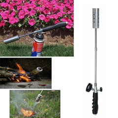 Weed Killer Butane Gas Shrub Garden Burner Extendible Handle for Grass Removing