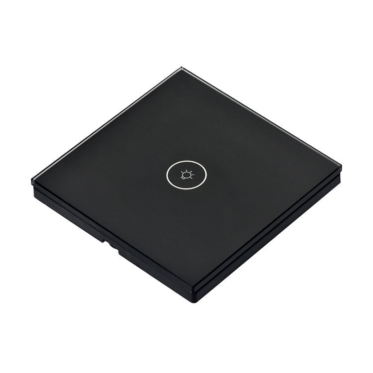 Smart Touch Switch 86 Type Smart EU Standard 1Gang Switch Work with Alexa Google Home WF-WS01 AC100-240V
