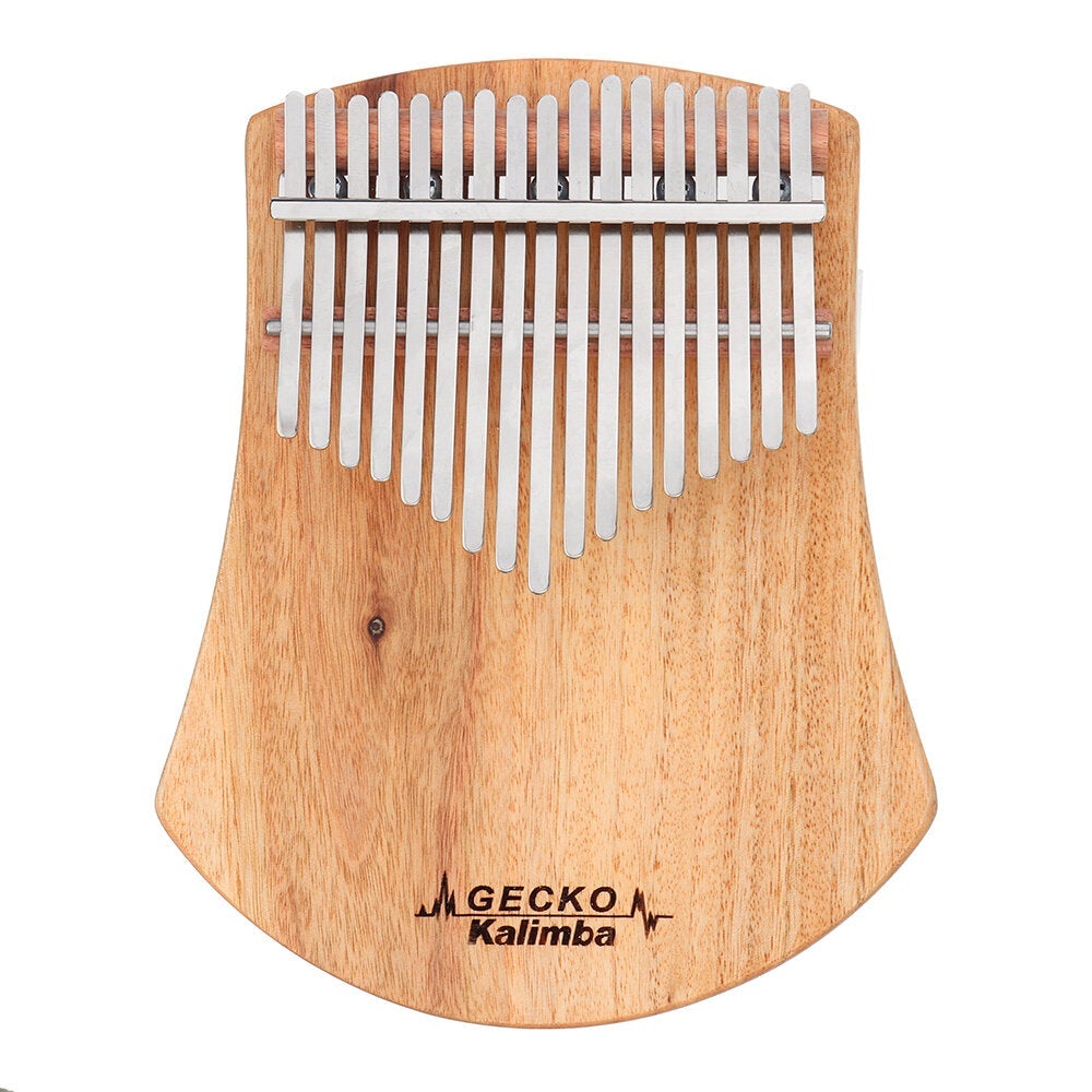 17 Keys Kalimba Camphor Wood Thumb Finger Piano with Bag Set